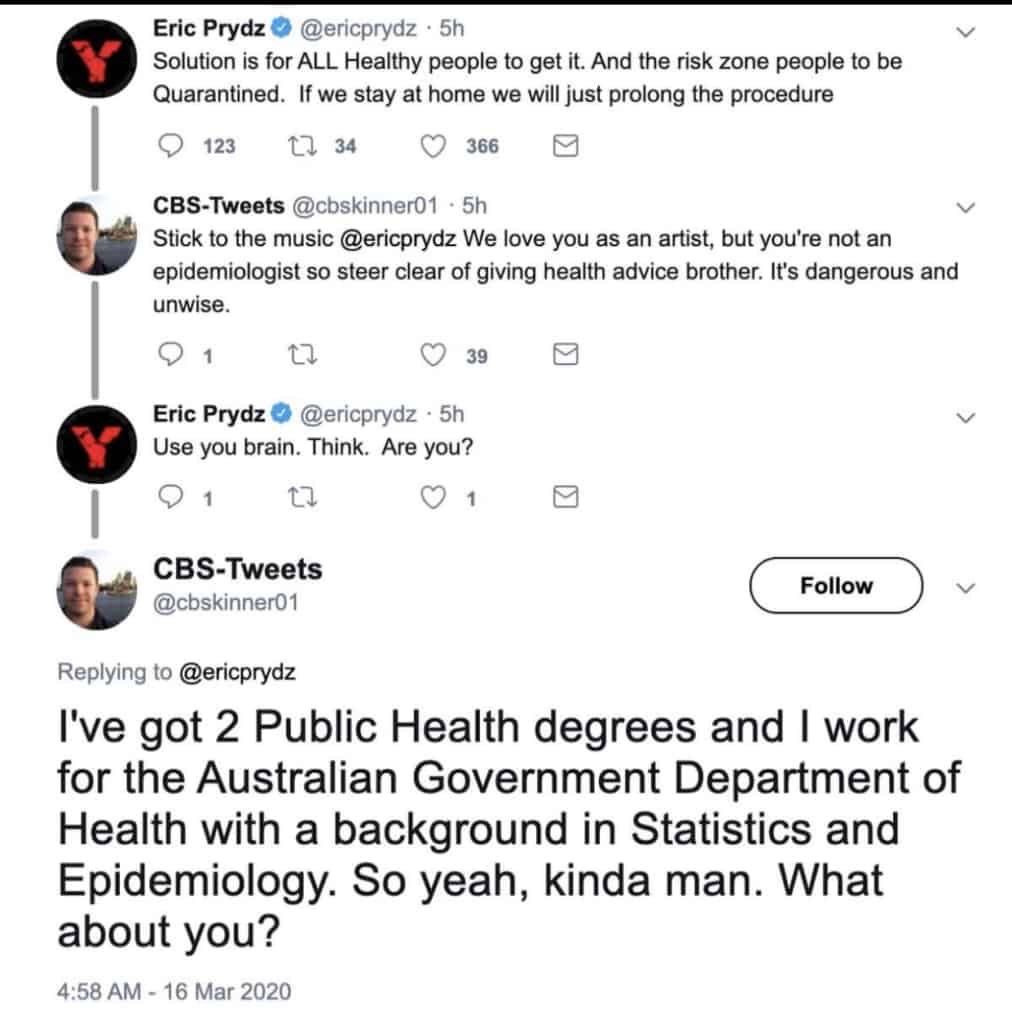 covid 19 experts v non experts