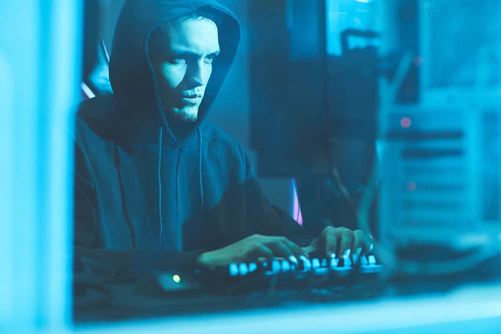 hacker coding virus